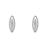 Mamba Women's Studs Silver Leaf