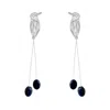 Mamba Women's Tropicalia Silver Toh Bird With Lapis Lazuli In Silver