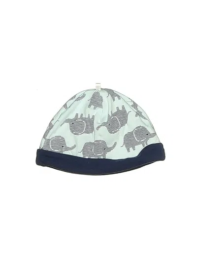 Pre-owned Mamiye Brothers Babies' Beanie Hat In Blue
