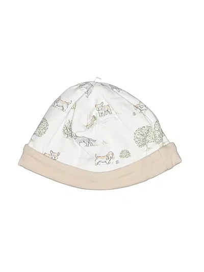Pre-owned Mamiye Brothers Babies' Beanie Hat In Brown