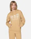 Mamiye Women's Maui Oversized Hoodie In Tan