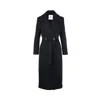 Mammu Couture Women's Black Coat Camila In Black