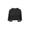 MAMMU COUTURE WOMEN'S CAPE TIFFANY - BLACK