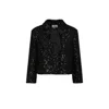 Mammu Couture Women's Jacket Jackie O - Black In Black