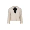 Mammu Couture Women's Neutrals Jacket Jackie O - Beige In Beige