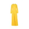 MAMMU COUTURE WOMEN'S YELLOW / ORANGE DRESS AURELIA - LEMON