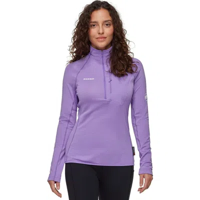 Mammut Aenergy Light ml 1/2-zip Pullover In Purple