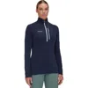 Mammut Aenergy Light ml 1/2-zip Pullover In Blue