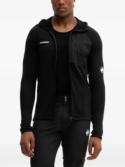 Mammut Aenergy Light ml Zip-up Hooded Jacket In Black