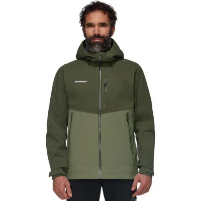 Mammut Alto Guide Hs Hooded Jacket In Green