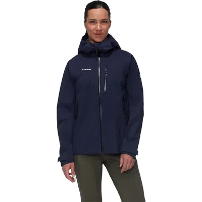 Mammut Alto Guide Hs Hooded Jacket In Blue