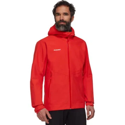 Mammut Alto Light Hs Hooded Jacket In Red