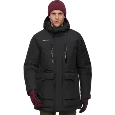 Mammut Arctic In Hooded Parka In Black