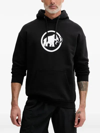 Mammut Base ml Pouch-pocket Hoodie In Black