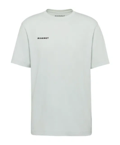 Mammut Base T-shirt Men Mini Logo In Gray