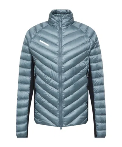 Mammut Broad Peak In Hybrid Jacket Men Versatile Down Hybrid Jacket In Blue