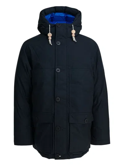 MAMMUT BUTTONED HOODED PARKA