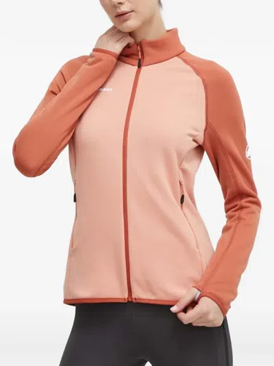 Mammut Colour-block Track Jacket In Pink