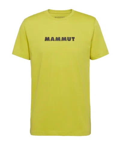 Mammut Core T-shirt Men Logo In Green
