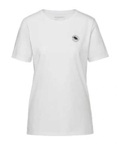 Mammut Core T-shirt Women Garantie In White
