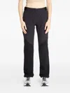 Mammut Courmayeur Zipped-pockets Track Pants In Black