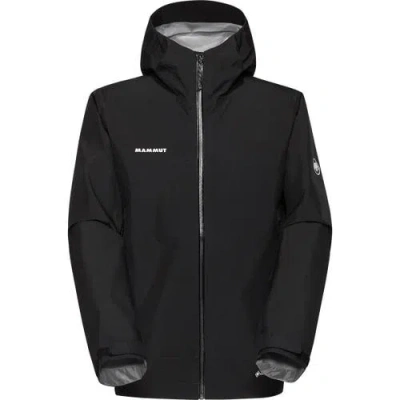 Mammut Crater Light Hs Hooded Jacket In Black