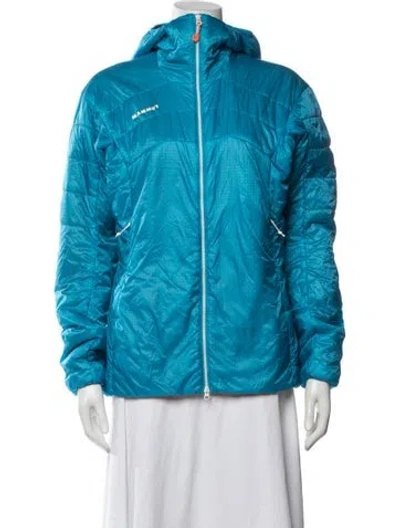 Pre-owned Mammut Down Jacket In Blue