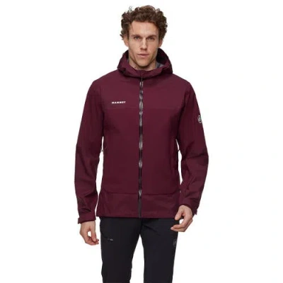 Mammut Ducan Guide Hs Hooded Jacket In Purple