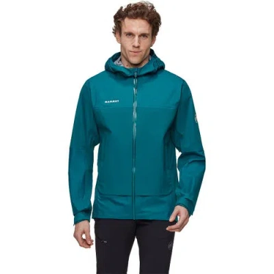 Mammut Ducan Guide Hs Hooded Jacket In Blue