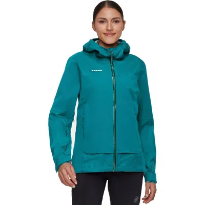 Mammut Ducan Guide Hs Hooded Jacket In Green