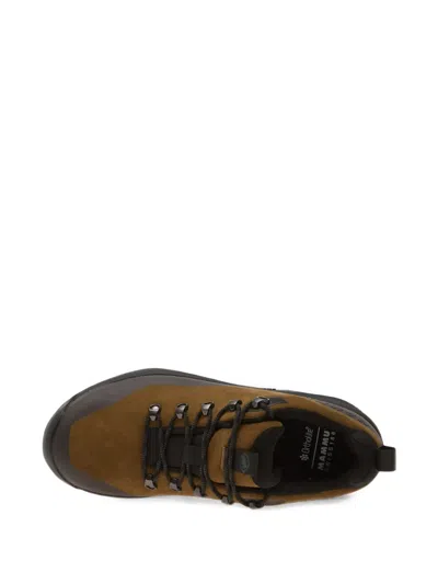 Mammut Ducan Iii Low Lth Gtx Logo-print Sneakers In Brown