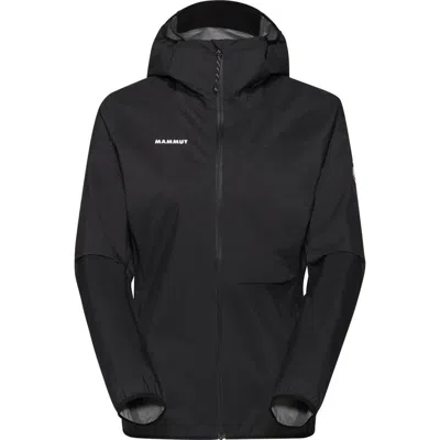 Mammut Ducan Light Hs Hooded Jacket In Black