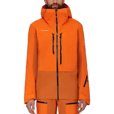 Mammut Eiger Free Advanced Hs Hooded Jacket In Orange