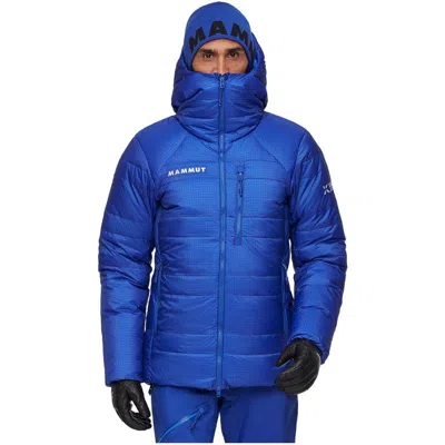 Mammut Eiger Nordwand Advanced Down In Hooded Jacket In Blue
