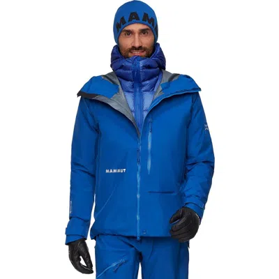 Mammut Eiger Nordwand Advanced Hs Hooded Jacket In Blue