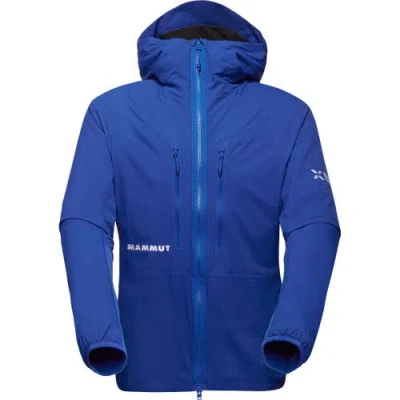 Mammut Eiger Nordwand In Flex Air Hooded Jacket In Blue