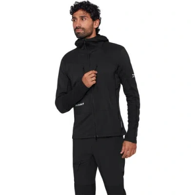 Mammut Eiger Nordwand In Flex Air Hybrid Hooded Jacket In Black