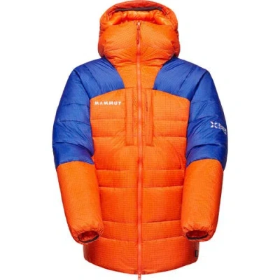 Mammut Eiger Nordwand Pro Down In Hooded Parka In Orange