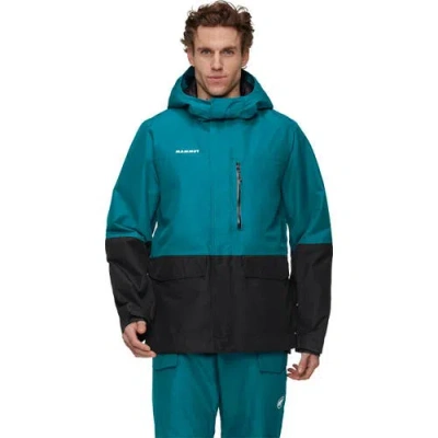 Mammut Fall Line Hs Thermo Hooded Jacket In White
