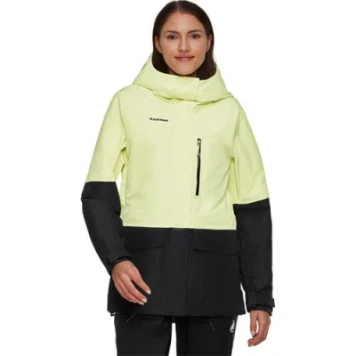 Mammut Fall Line Hs Thermo Hooded Jacket In Green