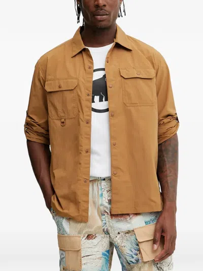 Mammut Flap-pocket Shirt In Brown