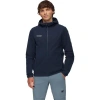Mammut Linard Guide Hs Hooded Jacket Men In Blue