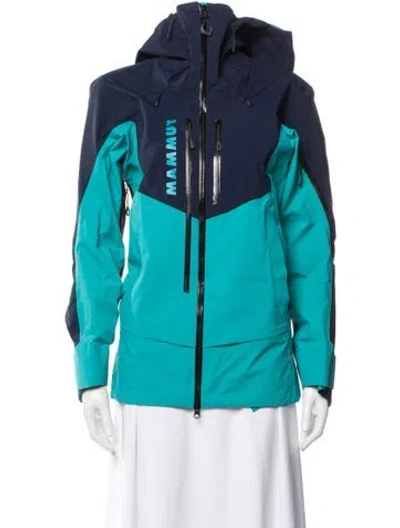 Pre-owned Mammut Graphic Print Evening Jacket In Multi