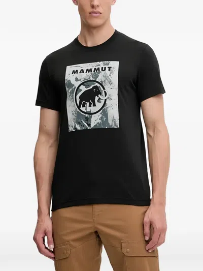 Mammut 그래픽 프린트 티셔츠 In Black