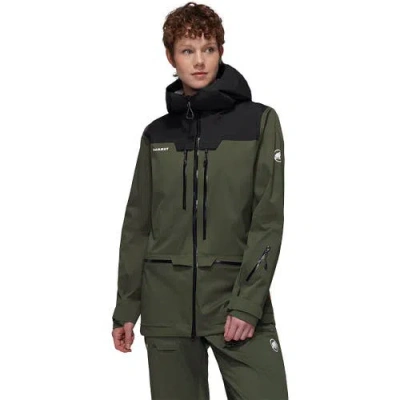 Mammut Haldigrat Hs Hooded Jacket In Green