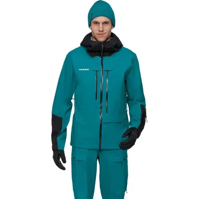 Mammut Haldigrat Light Hs Hooded Jacket In Green