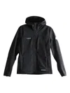 Mammut Hooded Jacket In Black