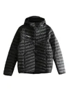 Mammut Hooded Quilted Jacket In Black