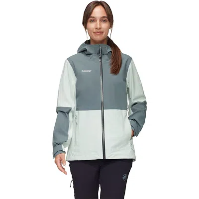 Mammut Linard Guide Hs Hooded Jacket In Blue