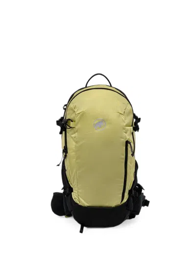 Mammut Lithium 15 Logo-print Panelled Backpack In Yellow